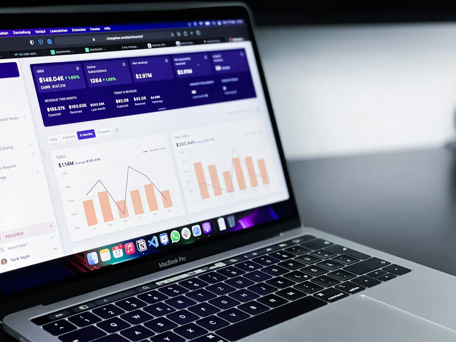 Dashboard con indicadores para toma de decisiones